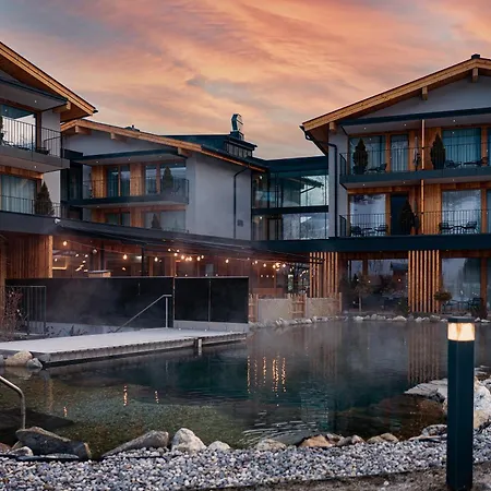 Wellness Und Brunch Morgenzeit Beheizter Naturpool Mit Sandstrand Genuss Fruehstueck Bis 13 Uhr Hochkoenig Sommercard Maria Alm am Steinernen Meer