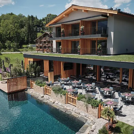 酒店 Wellness Und Brunch Morgenzeit Beheizter Naturteich Genuss Fruehstueck Bis 13 Uhr Hochkoenig Sommercard 3*